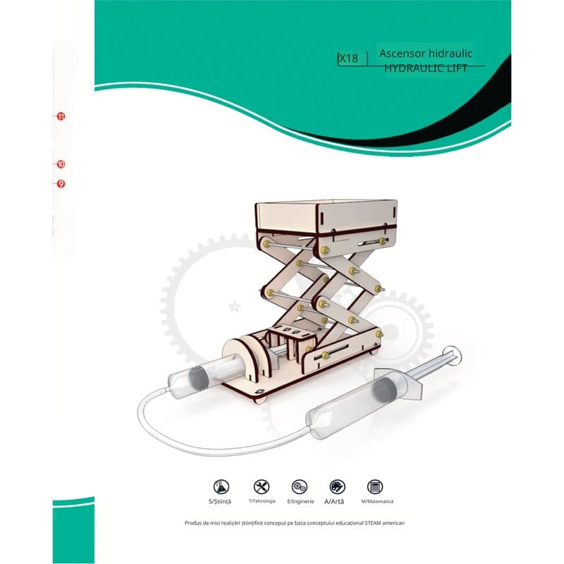 Lift Hidraulic - kit DIY asamblat