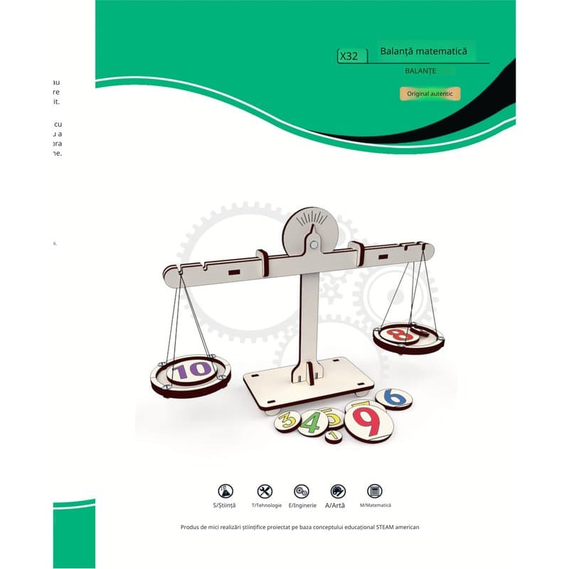 Cântar cu Balanță - kit DIY asamblat
